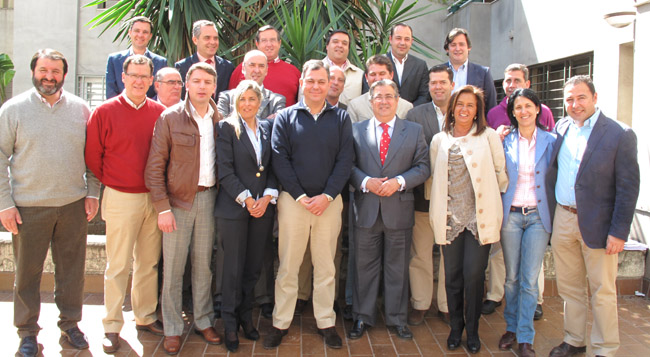 El Consejo de Alcaldes del PP de Sevilla se ha reunido esta mañana/SA