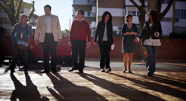 Los trabajos se han coordinado con el AMPA/SA