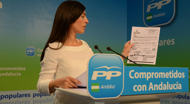 Rosario Soto ha exigido a Griñán "que pida perdón" a los andaluces/SA