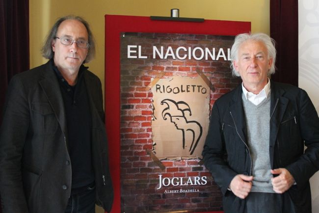 Albert Boadella en la presentación de 'El Nacional'