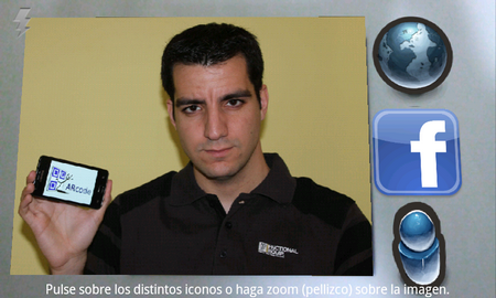 Alberto Gandullo utilizando su aplicación./ Alberto Gandullo