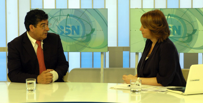 Valderas ha concedido esta mañana una entrevista a Canal Sur/SA