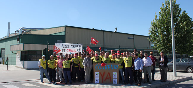 Los empleados han iniciado su paro laboral esta mañana/SA