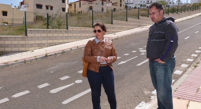 El carril bici costó casi medio millón de euros/SA