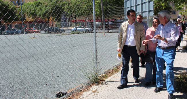 Los socialistas han visitado esta mañana la zona/SA