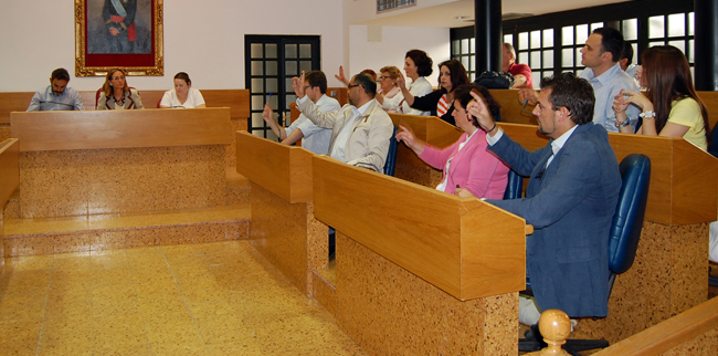 La moción se ha aprobado con los únicos votos del equipo de Gobierno/SA