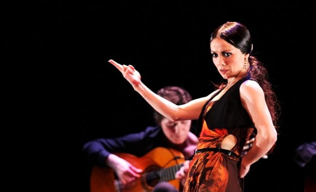 La bailaora Olga Pericet en una actuación de 'Rosa Metal Ceniza' / Javier Fergo