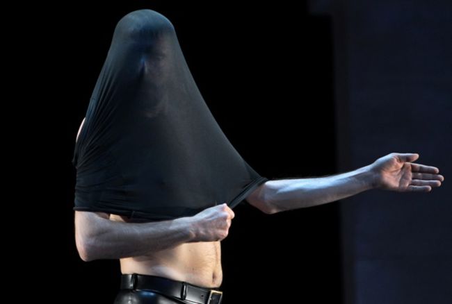 El artista Andrés Marín en una de sus actuaciones /J.L. Duzert