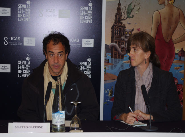 Matteo Garrone durante su rueda de prensa/Ángel Espínola