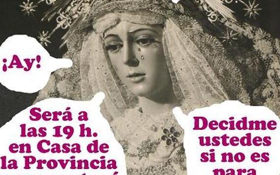 El cartel de presentación de la revista