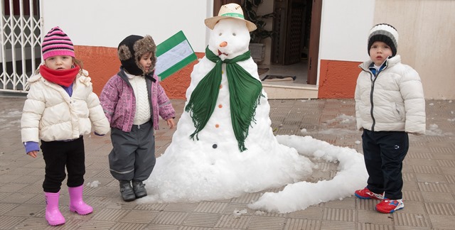 Estepa celebra el día de Andalucía con una estampa 'navideña' / Sevilla Actualidad