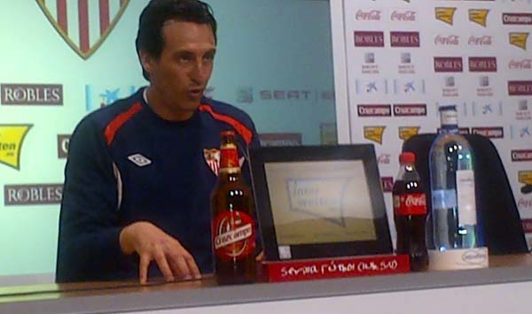 Unai Emery es consciente de la importancia de sumar en cada partido / SEVILLA F.C.