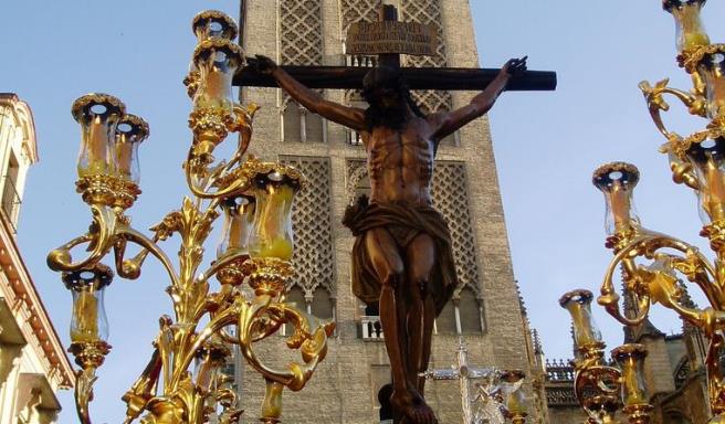 El crucificado de la hermandad de Los Javieres / flickr - Sito-betis