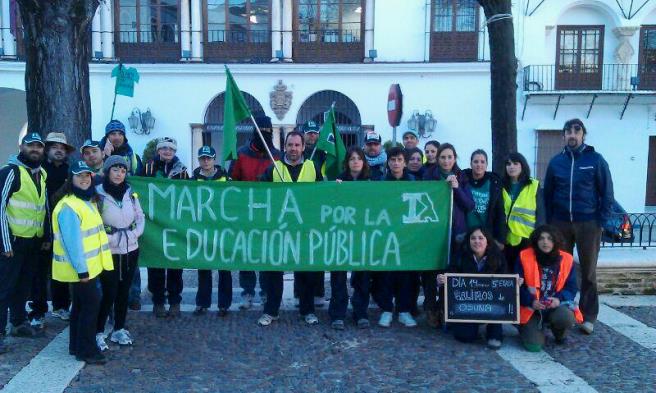 La marcha de docentes interinos en defensa de la Educación Pública llega el domingo a Sevilla / Sevilla Actualidad