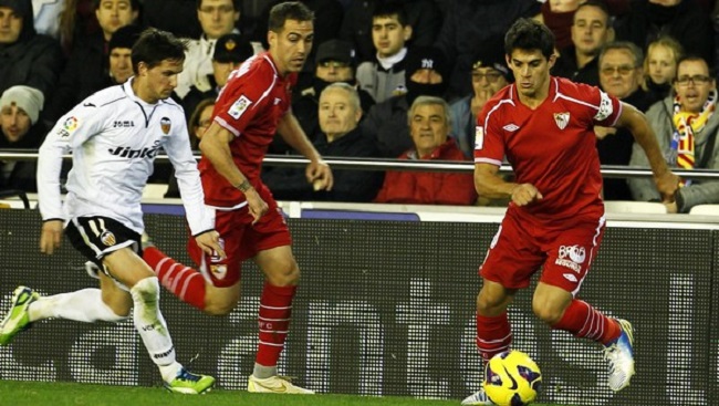Perotti cada vez ve más de cerca el día de su reaparición / SEVILLA F.C.