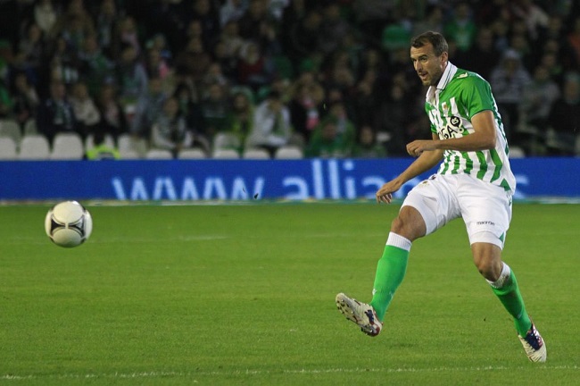 Amaya no estará disponible por sanción para jugar ante el Granada / REAL BETIS