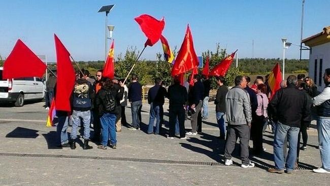 La parcela de 200 hectáreas solamente es utilizada en menos de un 10%, según el PCA./ Twitter del PCE Andalucía (@pcandalucia)