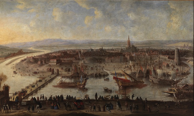 vista de sevilla anonimo sxvi