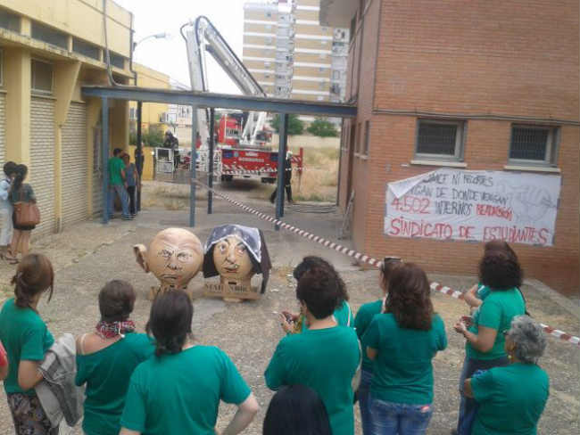 desprendimiento las aguas