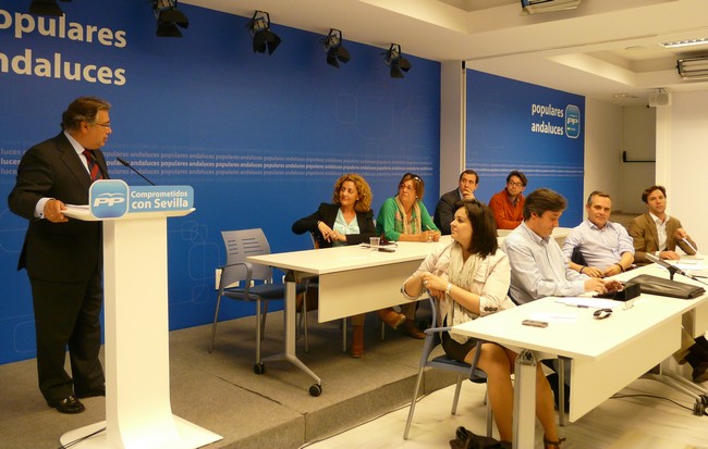 Bueno ha llamado a “la confianza en las medidas del Gobierno de Rajoy"./PP