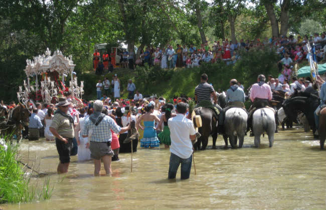 Entre hoy y mañana las hermandades sevillanas completarán su regreso del camino./Sevilla Actualidad