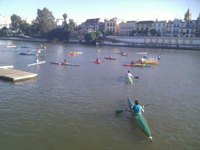 piraguas manifestacion