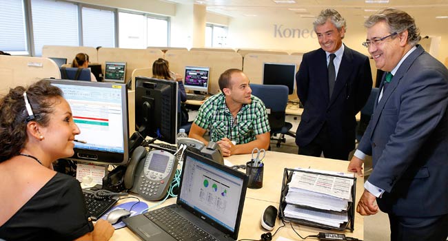 El alcalde de Sevilla, Juan Ignacio Zoido, ha inaugurado las instalaciones de la empresa en el Parque Científico y Tecnológico de La Cartuja / Sevilla Actualidad
