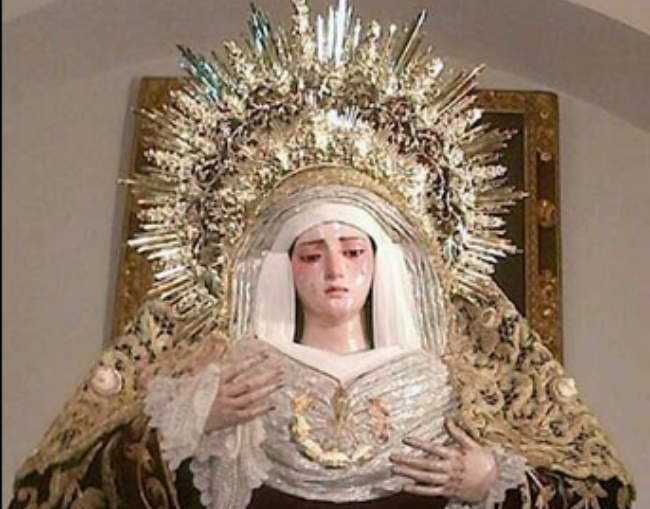 virgen de los dolores camas