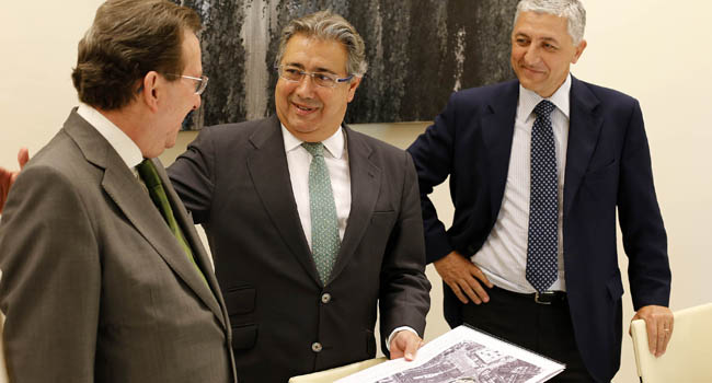 Zoido y De Llera abordaron el proyecto de la Ciudad de Justicia de Sevilla / Sevilla Actualidad