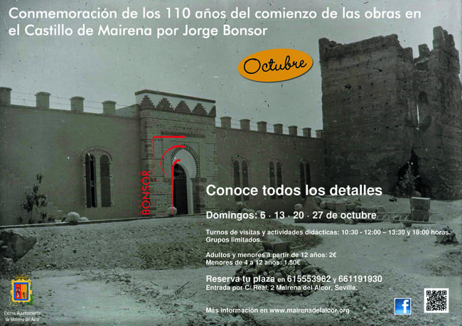 CartelVisitasCastilloOctubre