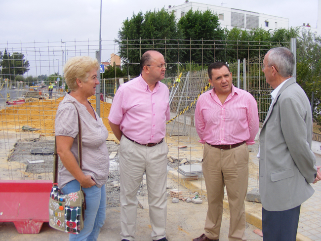 obras avenida europa gines