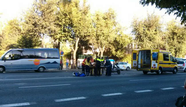 accidente menendez pelayo
