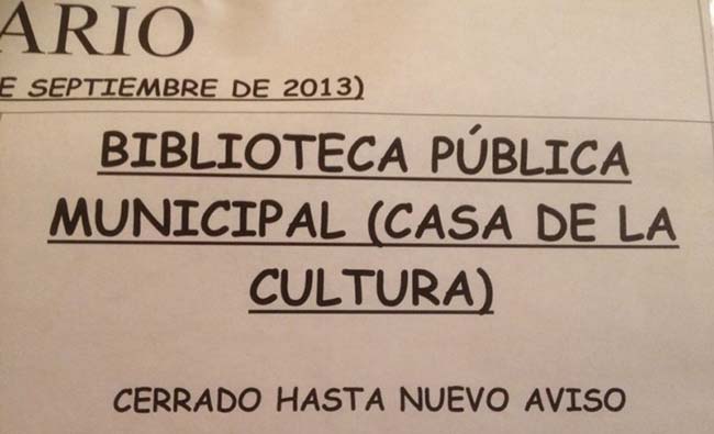 cartel-cierre-biblio-casa-cultura
