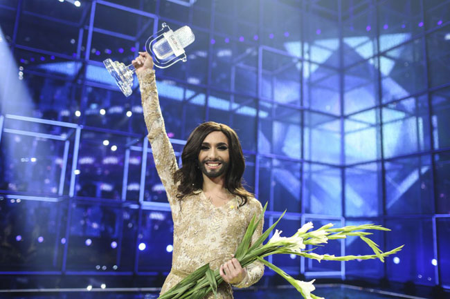 Conchita Wurst, el alter ego de Thom Neuwirst, gana Eurovisión/ Eurovisión