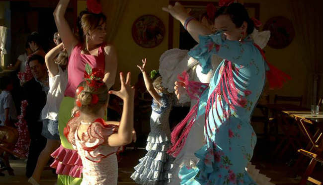 flamencas bailando