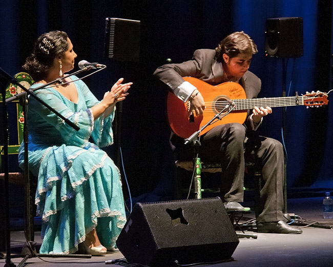 Manuel Valencia y su grupo flamenco 3