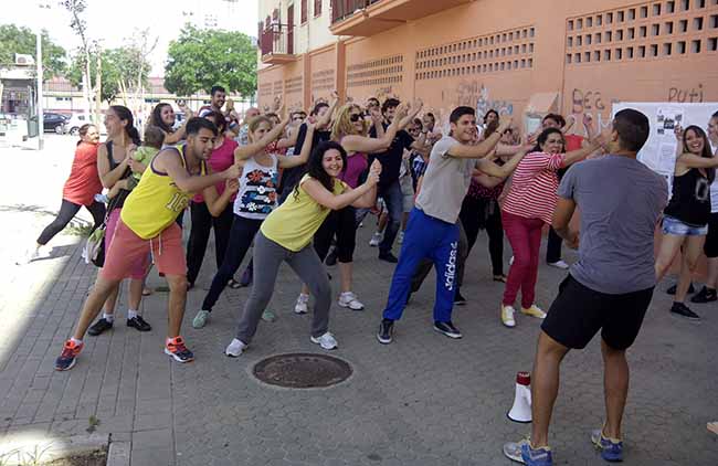 zumba-poligono-sur-medio-ambiente
