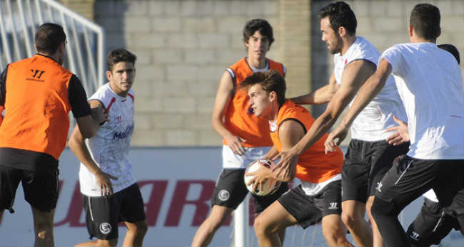 Entrenamiento Sevilla 2014-2015