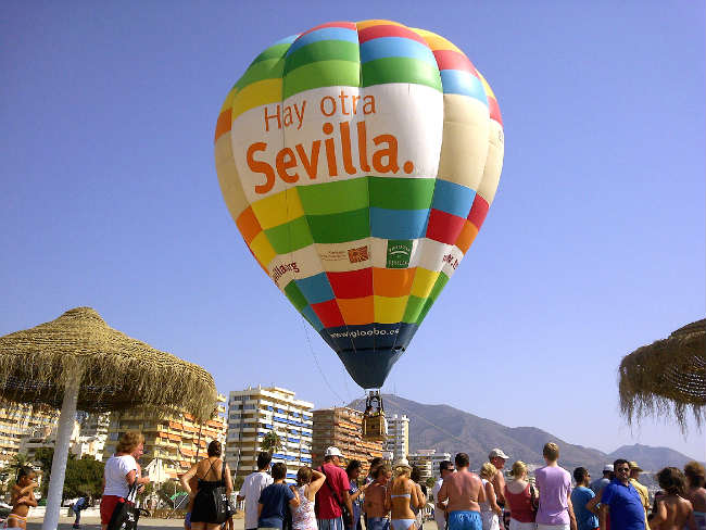 GLOOBO - 2013-08-21 - Globo cautivo Prodetur Fuengirola 02