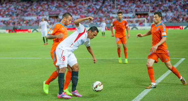 El Sevilla mantuvo todo el partido la delantera en el marcador hasta los últimos minutos/ Sevilla FC