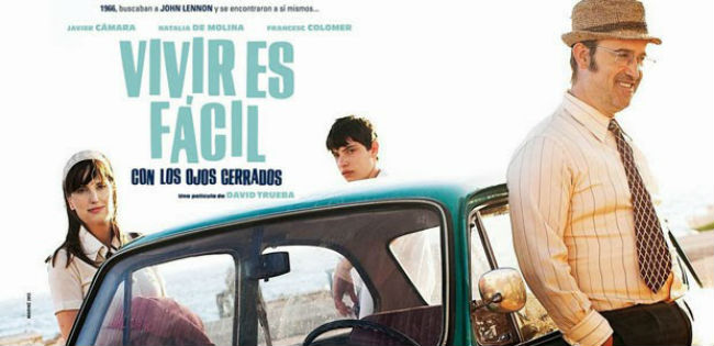 vivir-es-facil-con-los-ojos-cerrados-cartel