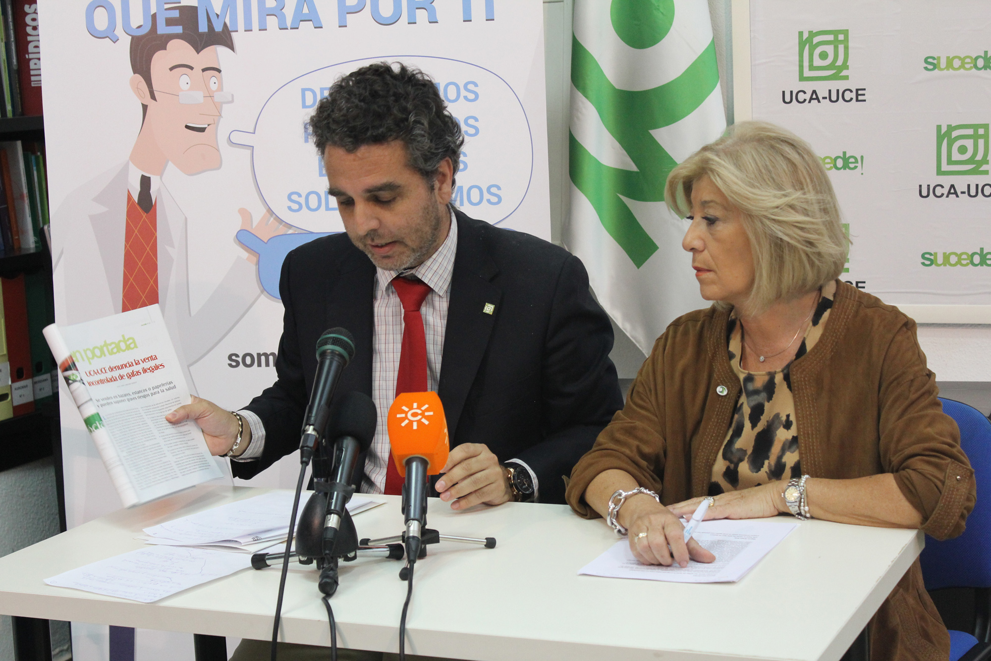 Rueda de prensa Somos Optometristas