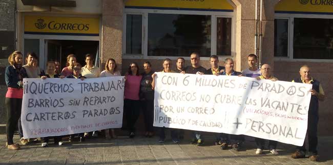 Carteros de Montequinto concentrados, algo que mantendrán durante toda esta semana/ SA