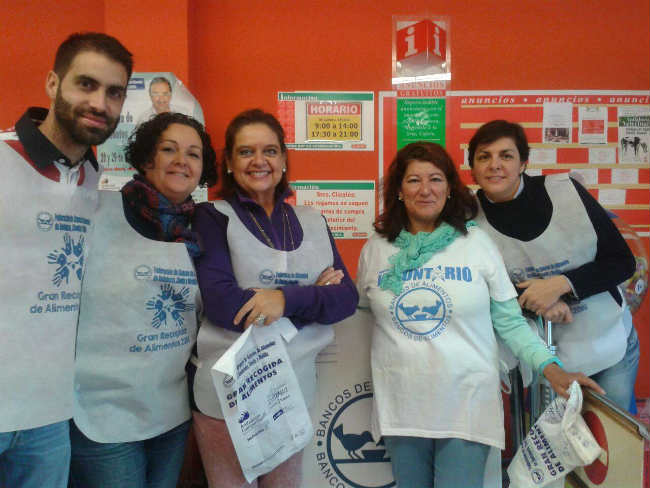 gran recogida de alimentos