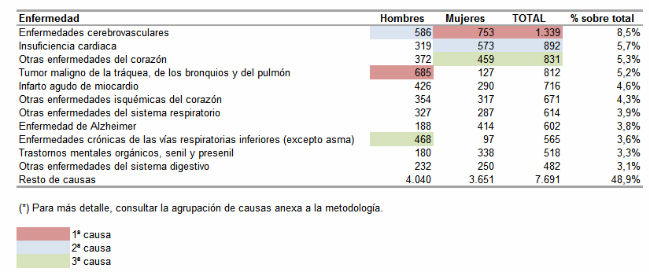 principales causas muerte