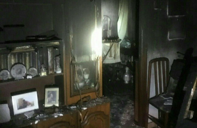 Foto Bomberos incendio San Pablo 2