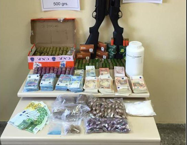 banda-criminal-droga-policia-nacional