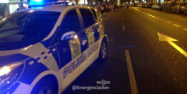 coche-policia-en-corte-trafico