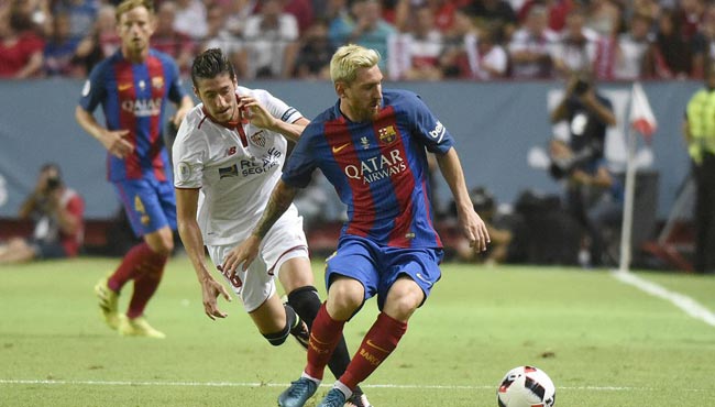 El Sevilla y el Barcelona se enfrentan hoy en el Sánchez Pizjuán /Sevilla Fútbol Club