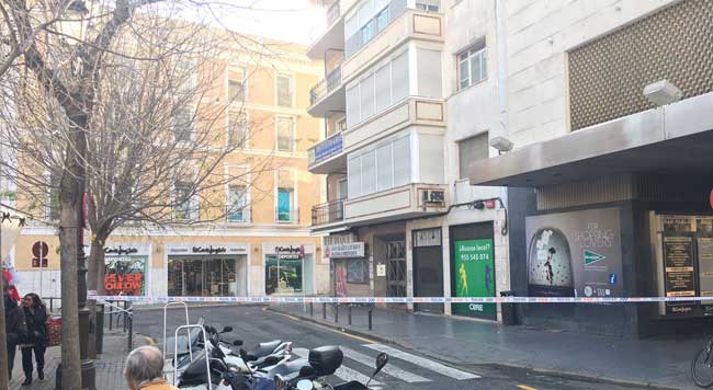 Alfonso XII cortada, como se aprecia en esta imagen del tuitero oskyfive en Twitter